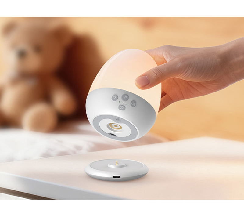 VAVA Baby Night Light with White Noise & RGB — View 7