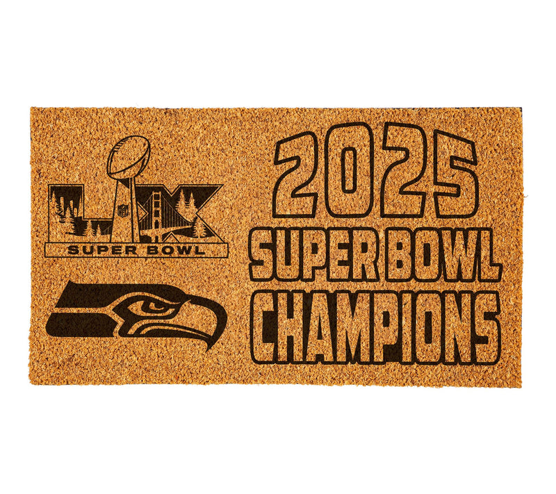 Evergreen Seatt le Seahawks Sup erbowl 60 Singl e Color Doormat — View 2