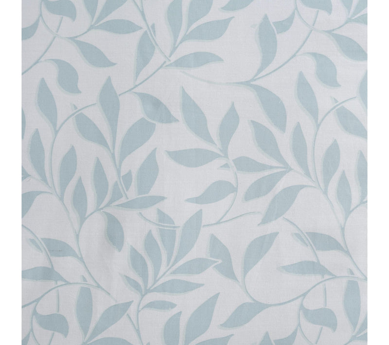Martha Stewart Copper Vines White/Blue Cotton King Duvet Set — View 6