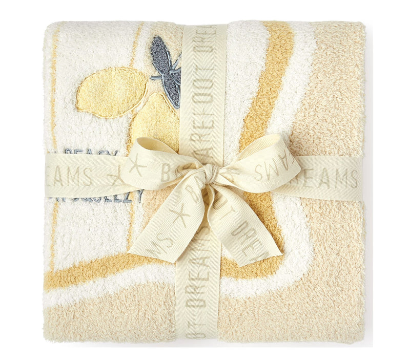 Barefoot Dreams CozyChic Lemon Stroller Blanket — Main view