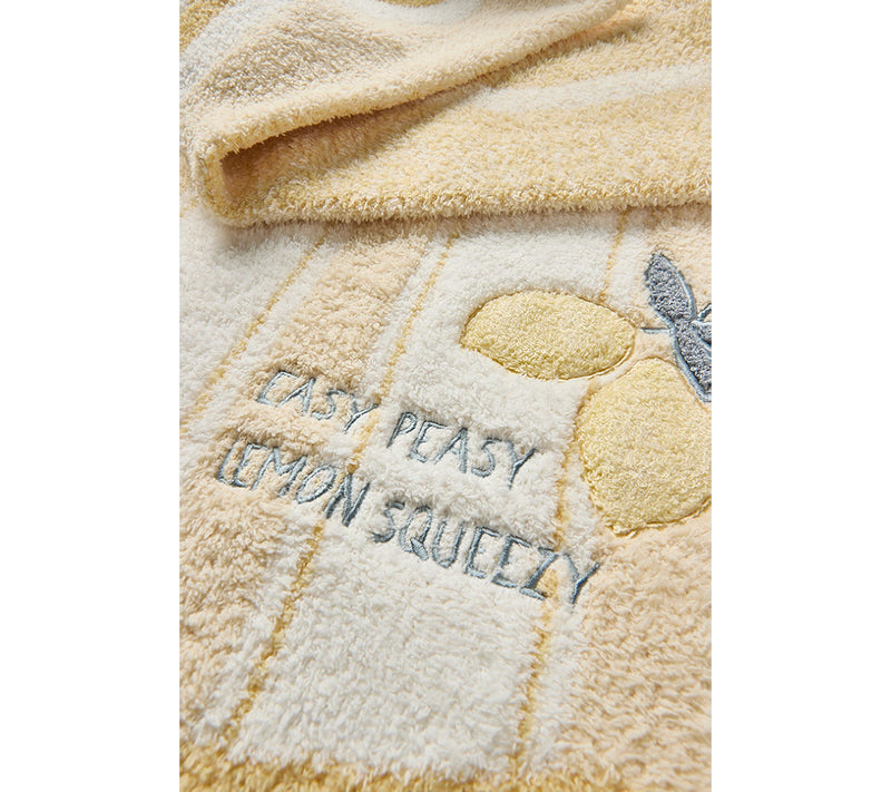 Barefoot Dreams CozyChic Lemon Stroller Blanket — View 4
