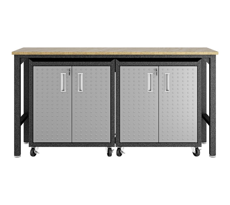 Manhattan Comfort Fortress 3-Piece Garage Set 1.0 — Main view