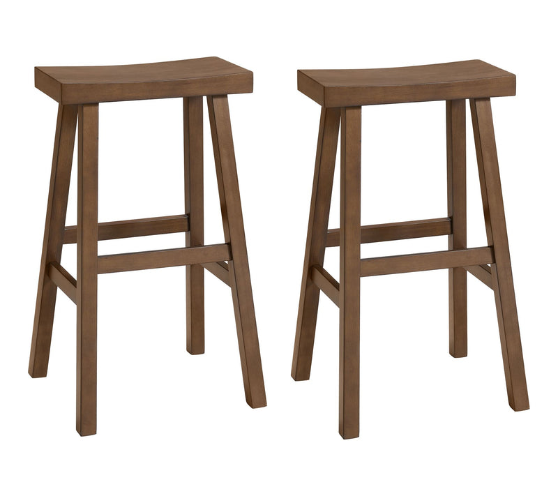 Alaterre Furniture Set of 2 Hayes 31" Counter Height Bar Stool — View 12