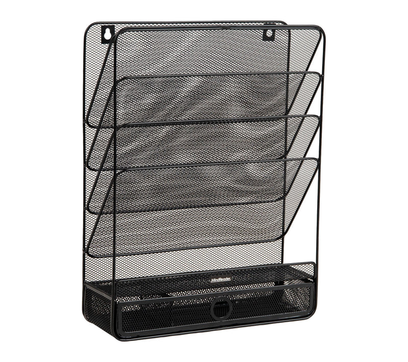 Mind Reader 4-Tier Vertical File Storage, Desktop Organizer — View 6