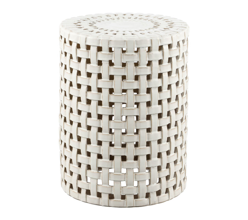 Sayre, 17.5 Inch, Ceramic Garden Stool by Valerie — View 9