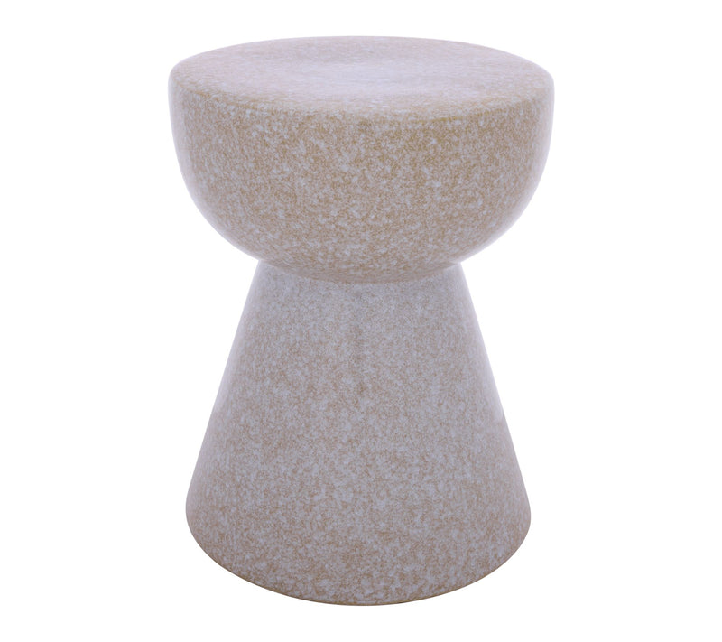 Cherie, 17 Inch, Ceramic Garden Stool by Valerie — Main view