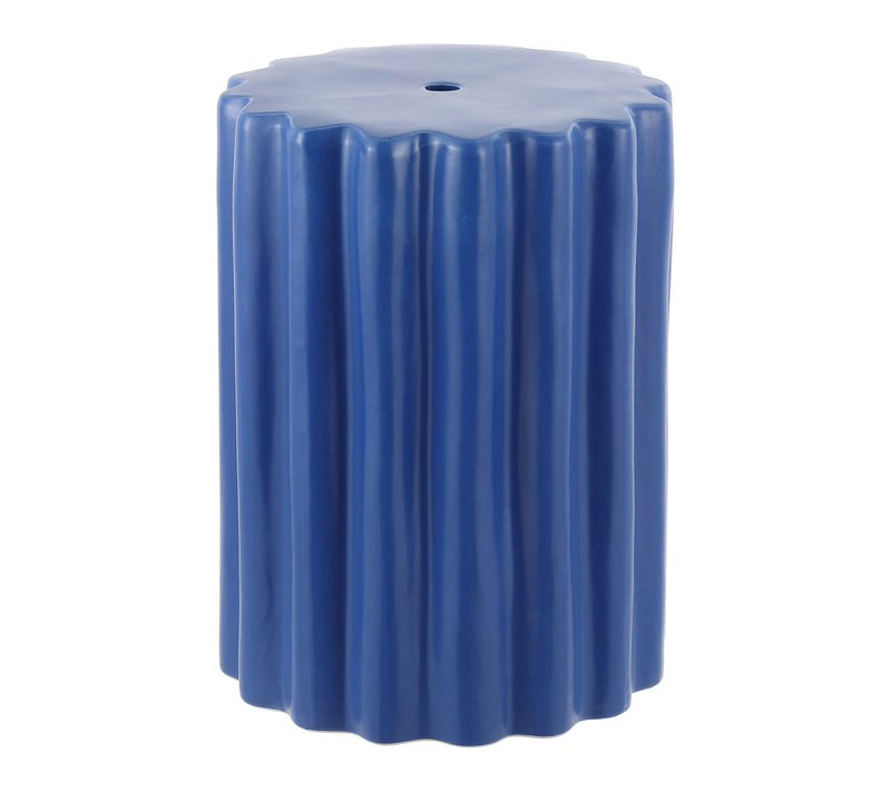 Tulett, 18 Inch, Ceramic Garden Stool by Valerie — View 11