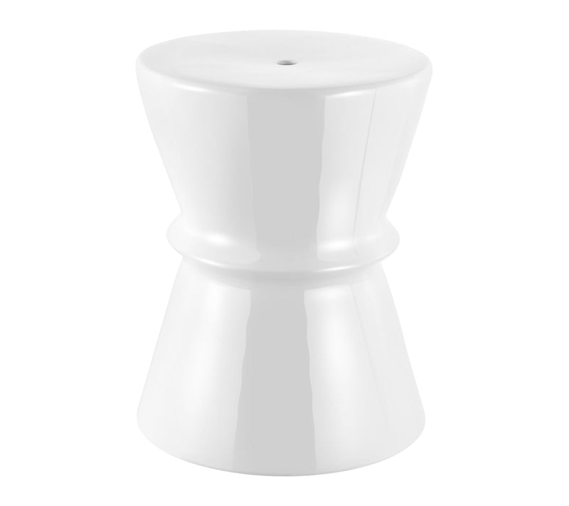 Savello, 18 Inch, Ceramic Garden Stool by Valerie — Main view
