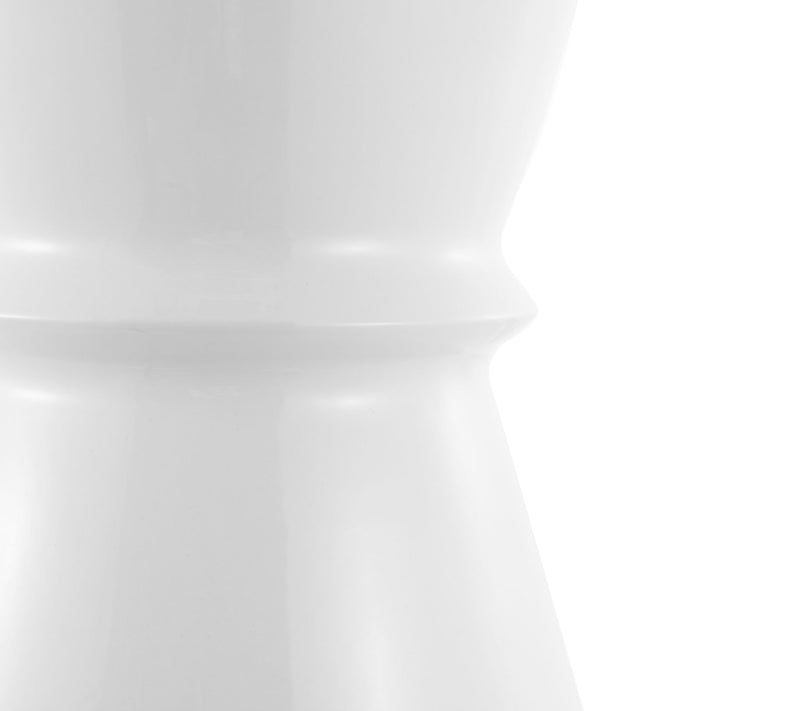 Savello, 18 Inch, Ceramic Garden Stool by Valerie — View 4