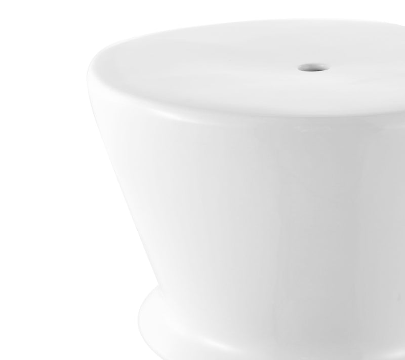 Savello, 18 Inch, Ceramic Garden Stool by Valerie — View 3