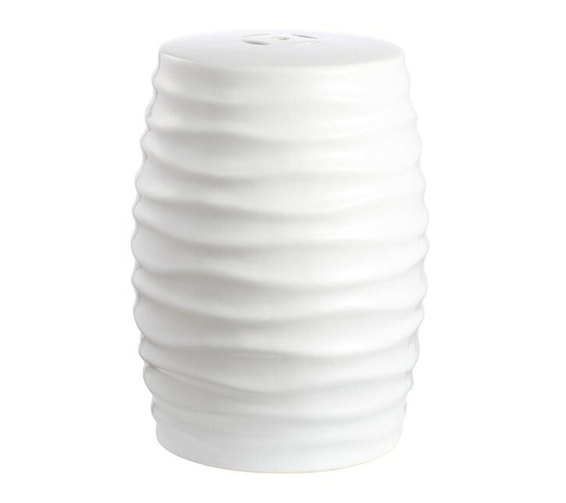 Kita, 19 Inch, Ceramic Garden Stool by Valerie — View 11
