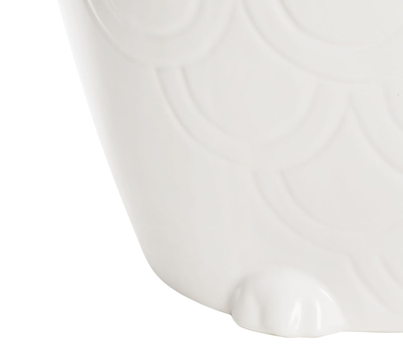 Owl, 17.5 Inch, Ceramic Garden Stool by Valerie — View 4