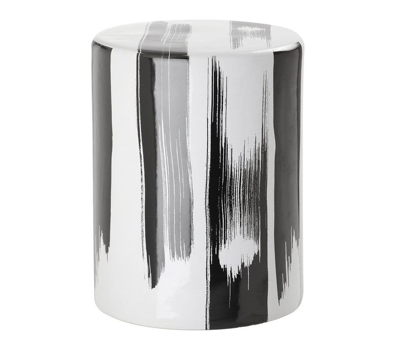 Talon Garden Stool/Decal Finish by Valerie — Main view