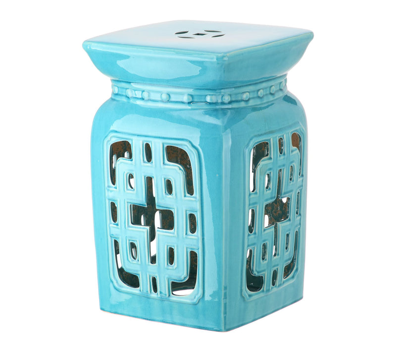 Beijing Filigree Garden Stool by Valerie — View 7