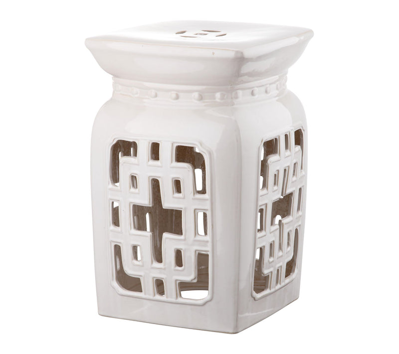 Beijing Filigree Garden Stool by Valerie — View 9
