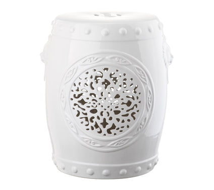 Flower Drum Garden Stool by Valerie