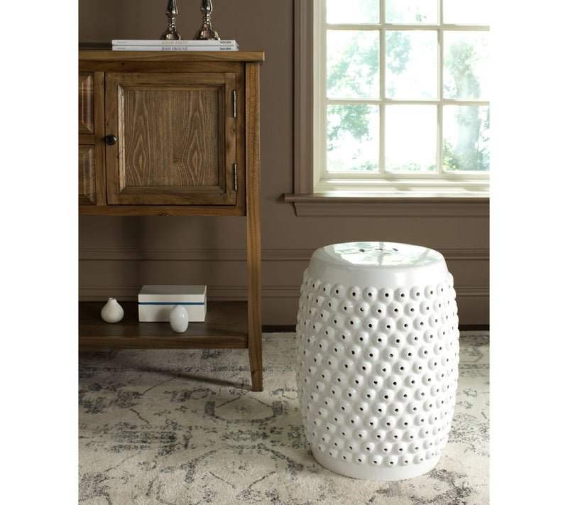 Stella Nail Head Garden Stool by Valerie — View 2