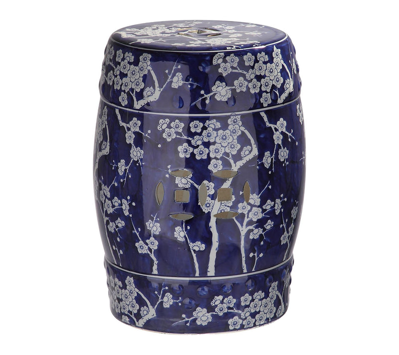Midnight Kiss Garden Stool  Blossom by Valerie — Main view