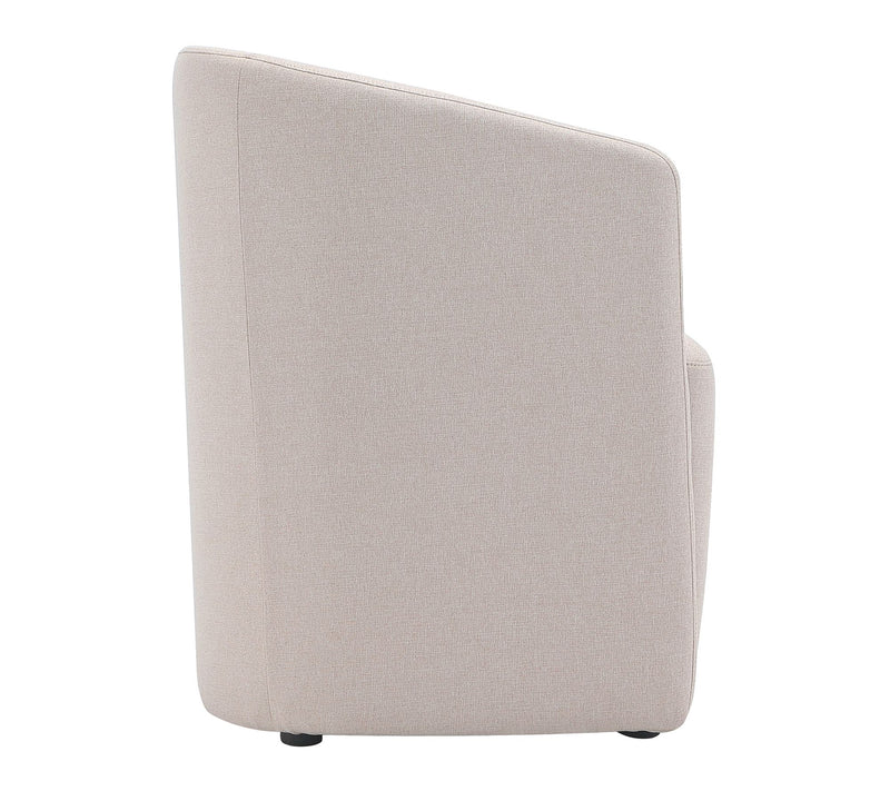 Manhattan Comfort Hearth Upholstered Armchair — View 7