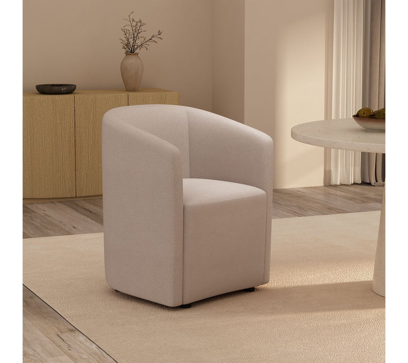 Manhattan Comfort Hearth Upholstered Armchair — View 2