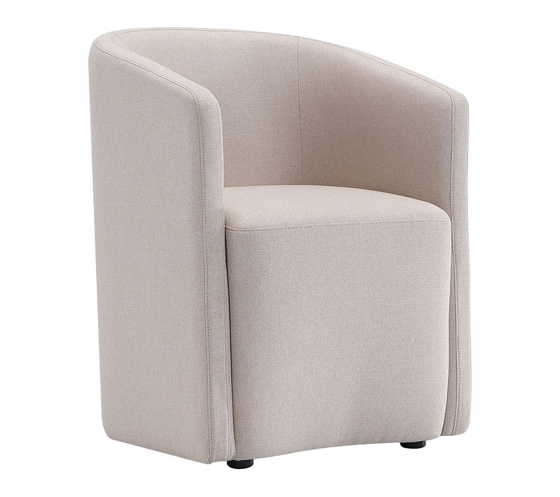 Manhattan Comfort Hearth Upholstered Armchair — View 11