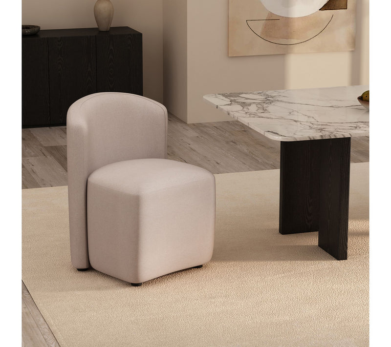 Manhattan Comfort Hearth Upholstered Side Chair — View 2