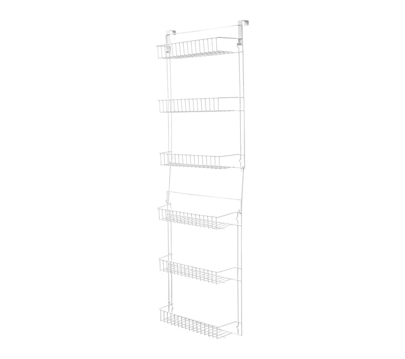 Lavish Home Over the Door Organizer 6-Tier Adjustable Shelves — Main view