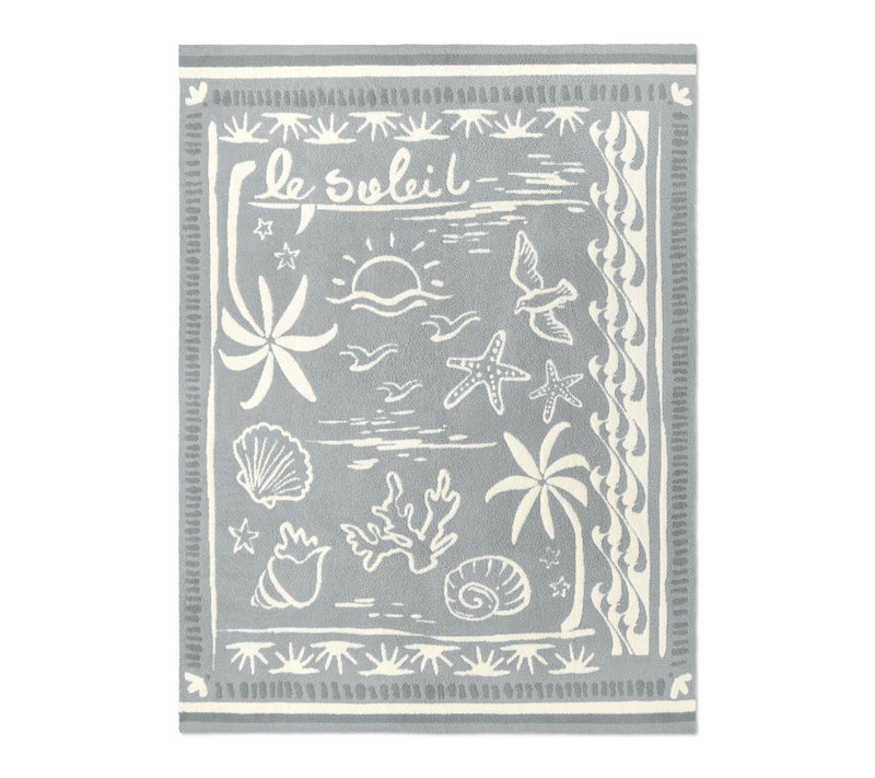 Barefoot Dreams CozyChic Le Soleil Throw — View 6
