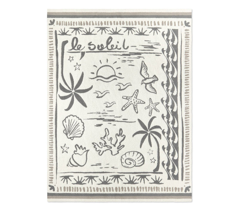 Barefoot Dreams CozyChic Le Soleil Throw — View 2