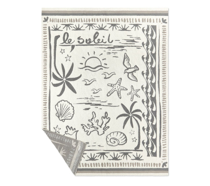 Barefoot Dreams CozyChic Le Soleil Throw — View 3