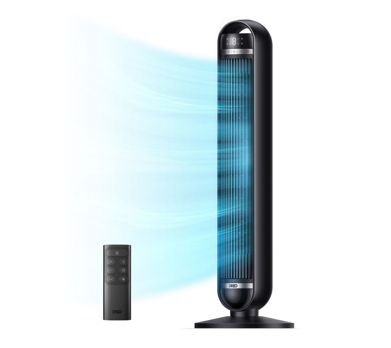DREO 36" Tower Fan 8-Speed 90 Degree Oscillation with Remote — Main view