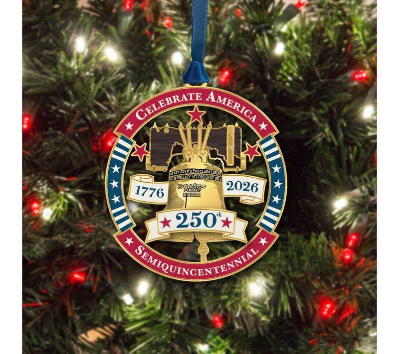 Beacon Design 250 Years of Liberty Ornament — View 2