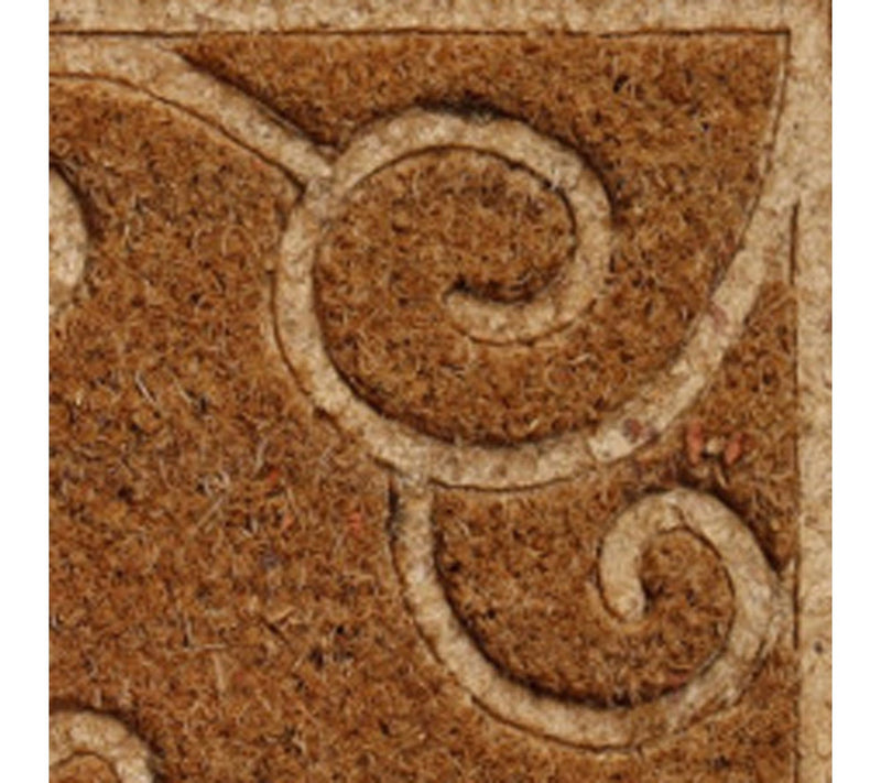 HomeRoots 18" X 30" Coir Vines Welcome OutdoorDoor Mat — View 3