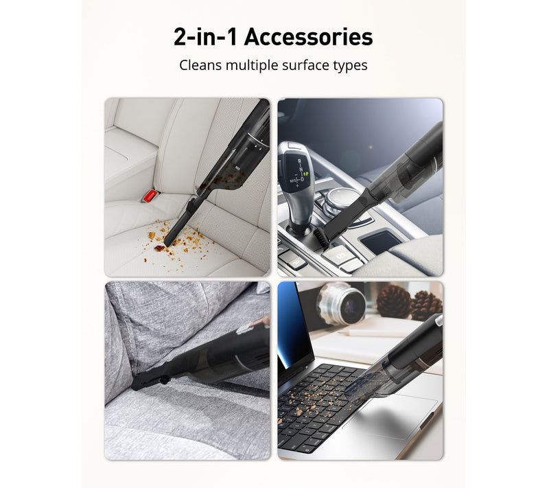 Aspiron 24KPA Cordless Handheld Vacuum — View 2