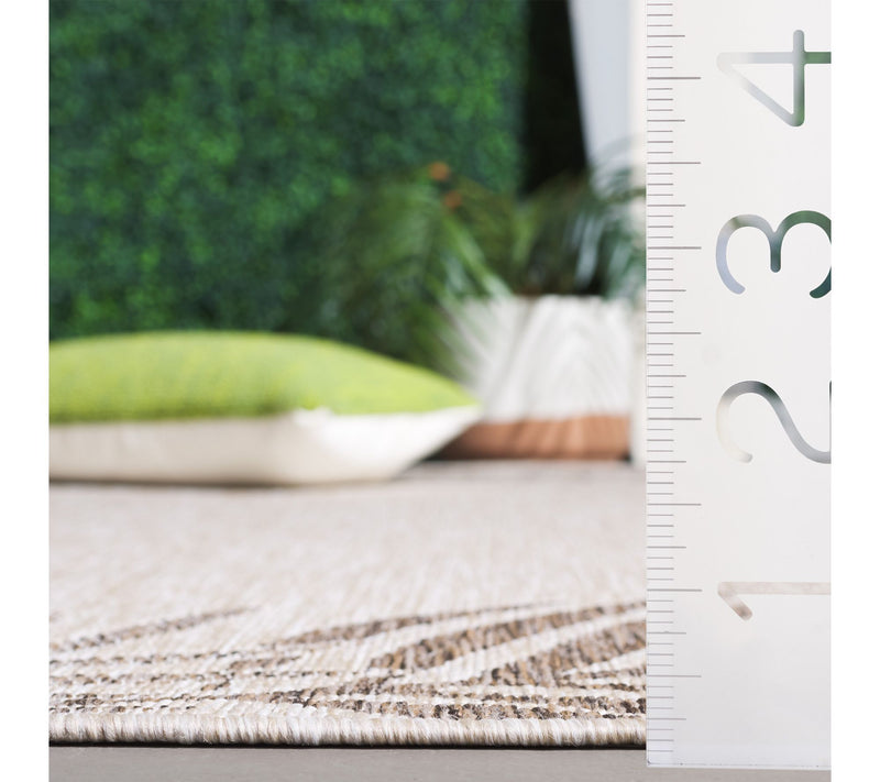 Beach House Santorini 4' x 6' Outdoor Rug by Valerie — View 4