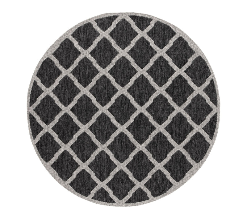 Beach House Urban 6'-7" x 6'-7" Outdoor Rug byValerie — View 6