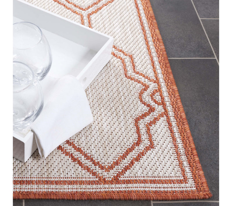 Beach House Casbah 9' x 12' Outdoor Rug by Valerie — View 3