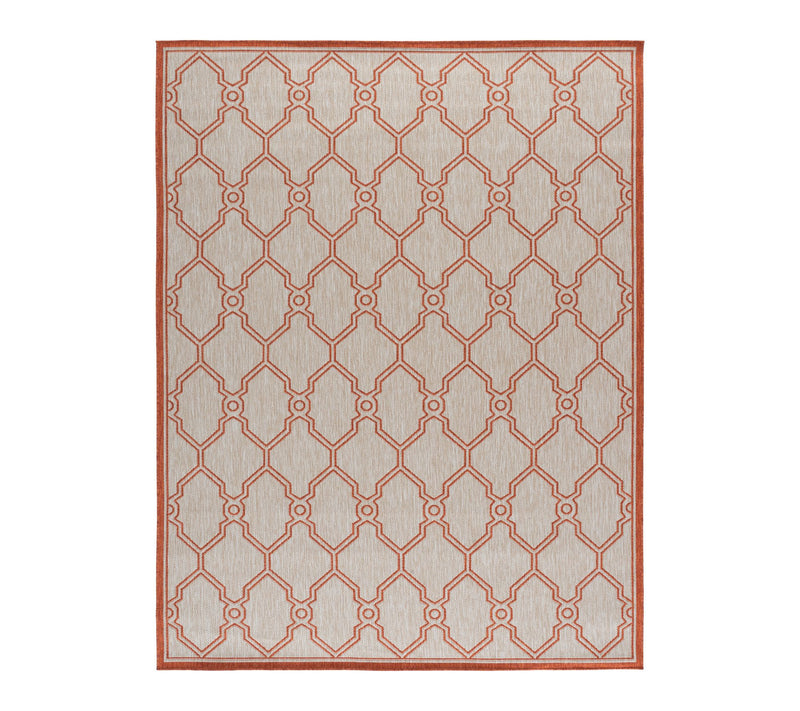 Beach House Casbah 9' x 12' Outdoor Rug by Valerie — Main view
