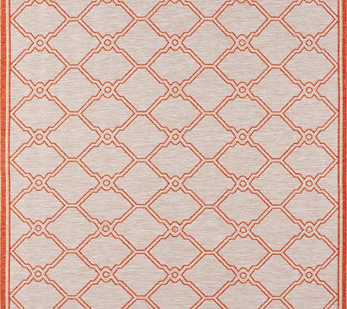 Beach House Casbah 6'-7" x 6'-7" Outdoor Rug byValerie — View 6