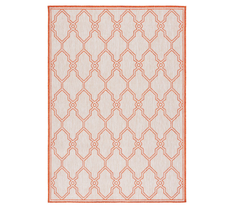Beach House Casbah 4' x 6' Outdoor Rug by Valerie — View 7