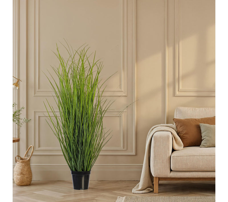 Vickerman 36" Green Tufted Hairgrass Potted UV — View 5