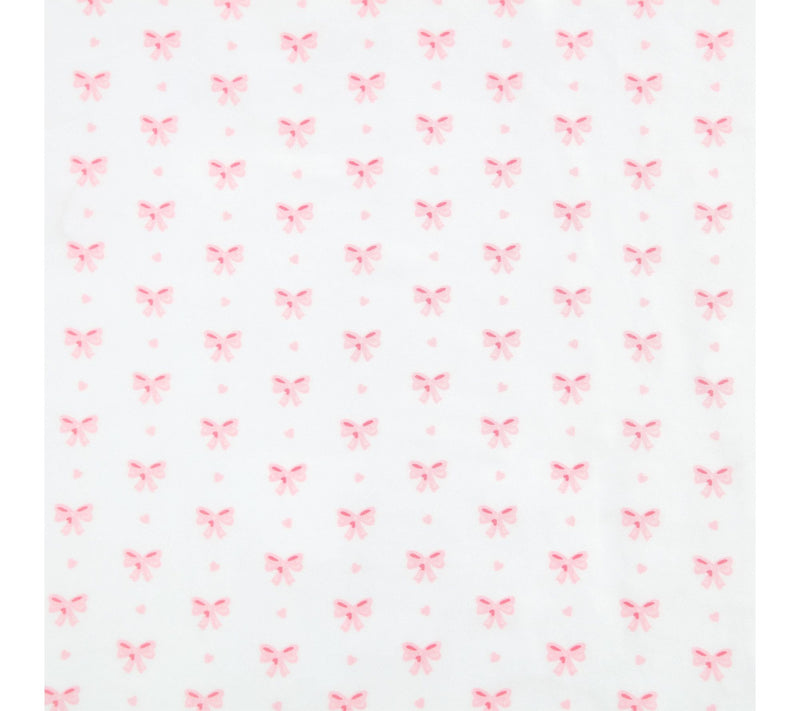 Laura Ashley Heart Of Mine White/Pink MicrofbrTwin Sheet Set — View 5