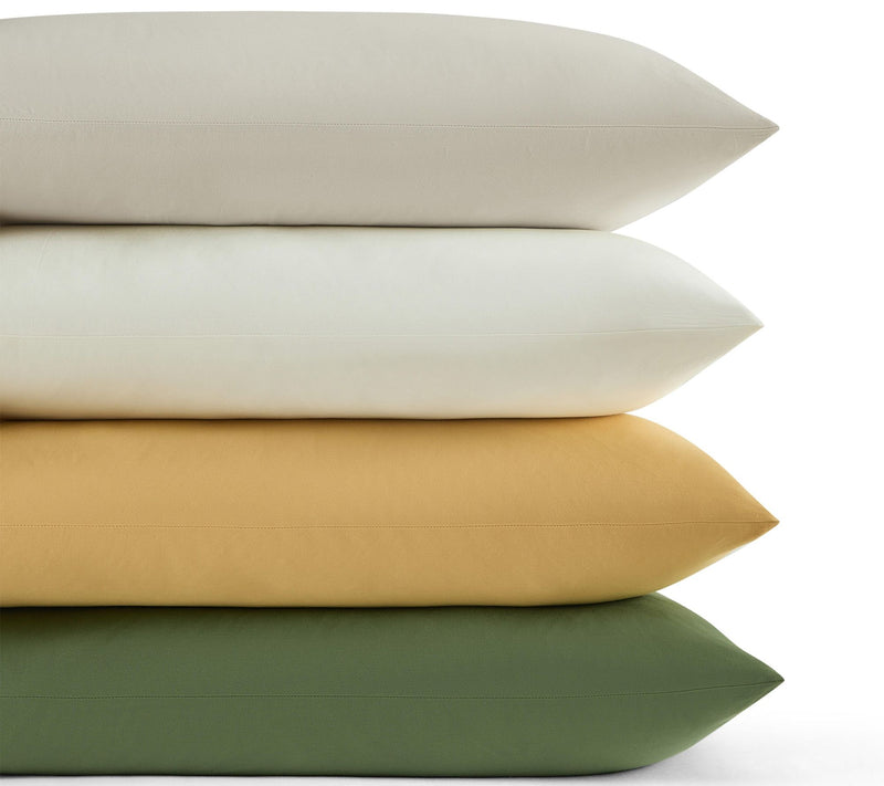 Martha Stewart Classic Elegance Green Cotton King Sheet Set — View 7