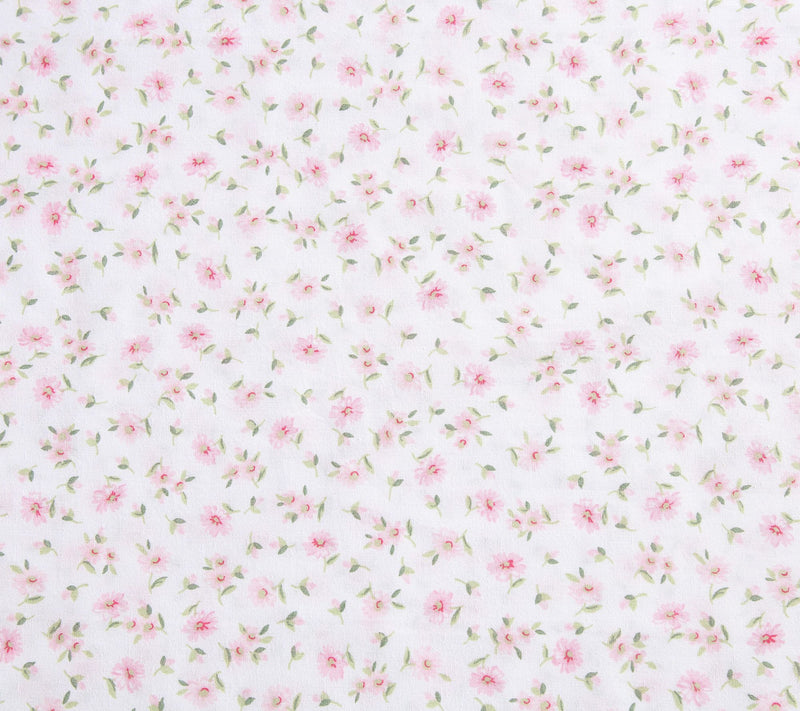 Laura Ashley Little Ditsy Pink/Green Cotton King Sheet Set — View 6