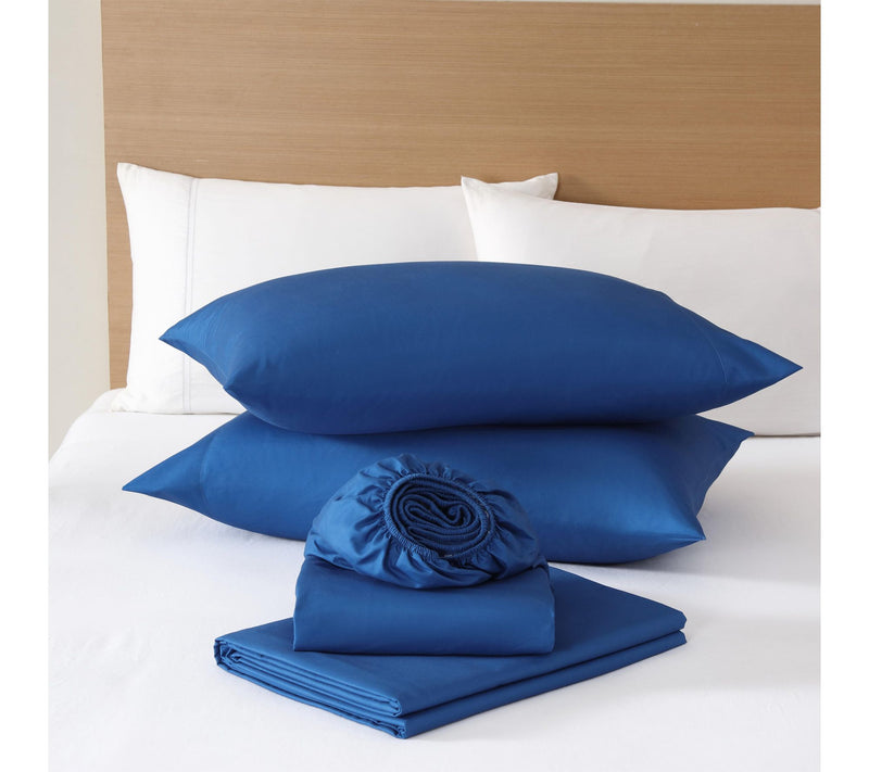 Eddie Bauer Highland Chill True Blue Twin SheetSet — View 2