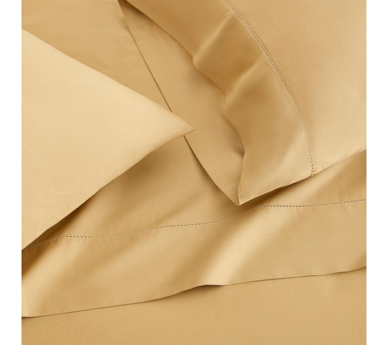 Martha Stewart Classic Elegance Gold Medal Cotton QN Sheet Set — View 5