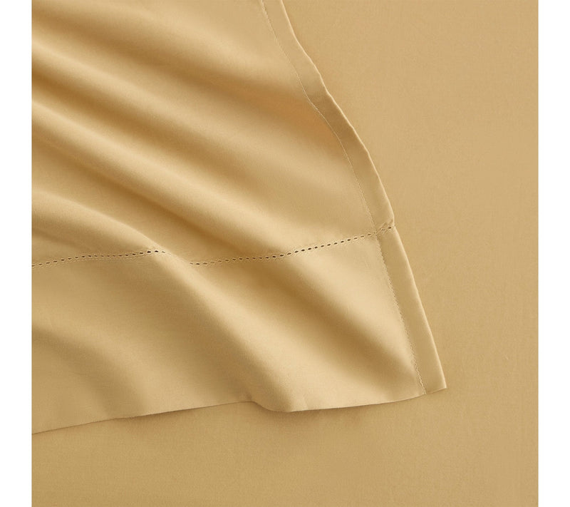 Martha Stewart Classic Elegance Gold Medal Cotton QN Sheet Set — View 4