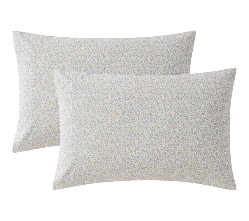 Laura Ashley Emogene Heather Cotton King Pillowcase Set — Main view