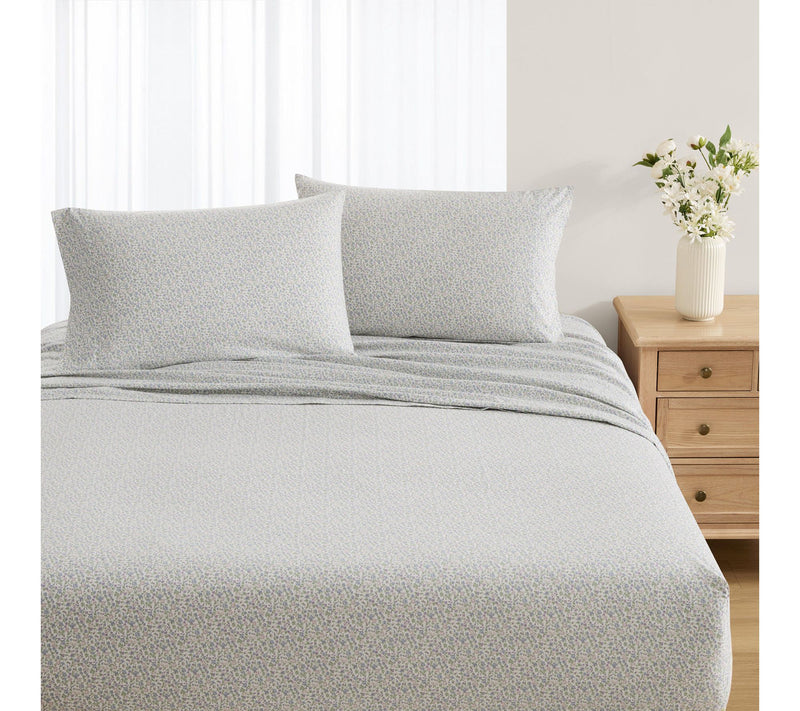 Laura Ashley Emogene Heather Cotton King Pillowcase Set — View 2