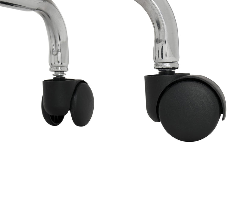 Studio Designs Modern Height Adjustable Stool with Casters — View 3